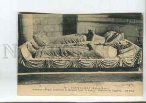 475651 FRANCE Fontevrault Abbey Tomb of Richard Coeur de Lion Vintage ND Phot