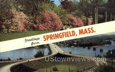 Greetings From - Springfield, Massachusetts MA