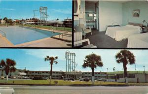 Charleston South Carolina~Castle Pinckney Inn~3 Views~Swimming Pool-Room~1965 Pc