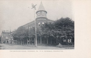 PERKASIE, Pennsylvania, 1901-1907; The American House, Railway Station
