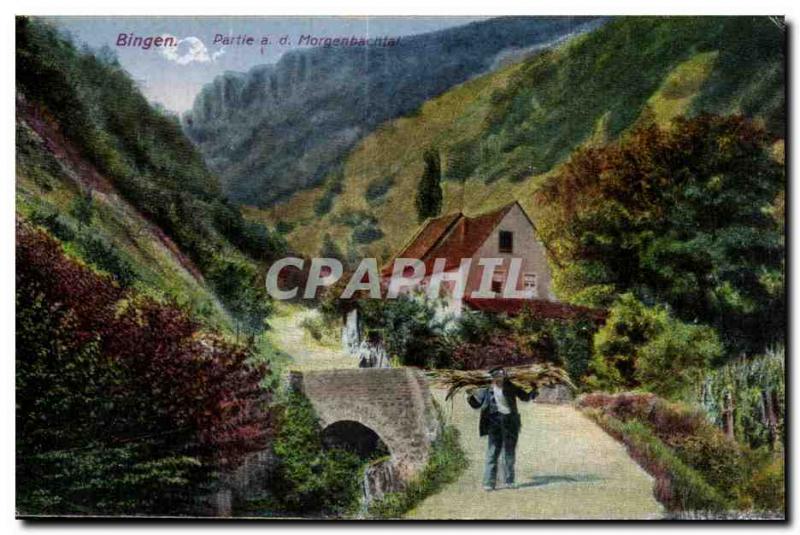  Vintage Postcard Bingen Partie has D Morgenbacatal