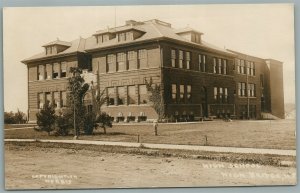 HIGH BRIDGE NJ SCHOOL ANTIQUE REAL PHOTO POSTCARD RPPC