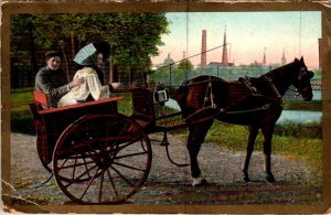 Couple Horse Buggey BIN