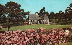 Postcard Authentic Cape Cod House Excellent Example Of Architecture Country Wide