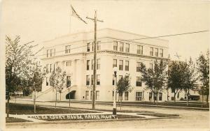 C-1930s Court House Havre Montana RPPC real photo postcard 6929