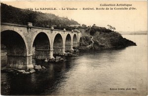 CPA A NAPOULE Le Viaduc. ESTEREL . Route de la Corniche d'OR (376727)