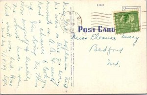 Postcard SCHOOL SCENE Ann Arbor Michigan MI AK5837