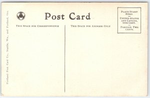 Seattle 1909 Alaska-Yukon-Pacific Exposition Forestry Building Postcard