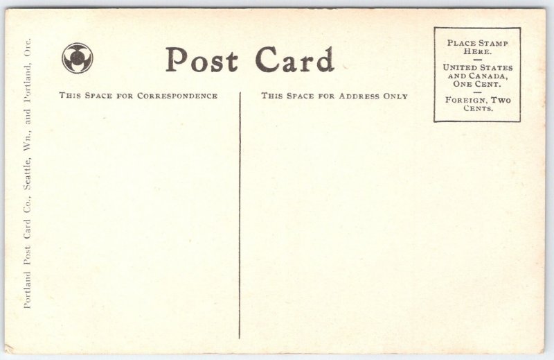 Seattle 1909 Alaska-Yukon-Pacific Exposition Forestry Building Postcard