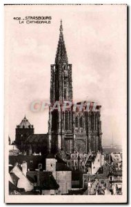 Strasbourg - Cathedral - Old Postcard
