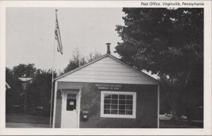 Postcard Post Office  Virginville PA