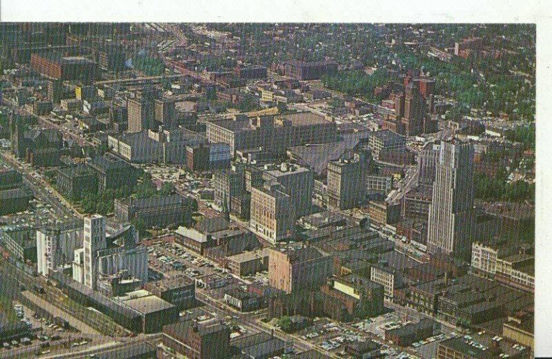 America Postcard - Birds-Eye View of Akron - The Rubber Capital Ohio  Ref ZZ6094