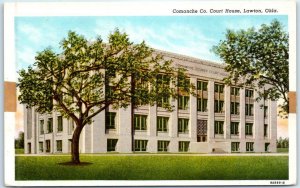 Postcard - Comanche County Court House - Lawton, Oklahoma