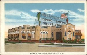 Atlantic City NJ Casino Dining Dancing c1920 Postcard