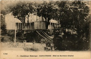 PC CPA GUADELOUPE, CARIBBEAN, BASSE TERRE, HOTEL DU S. GEN, Postcard (b19916)