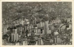 RPPC Postcard Air View Cityscape Buenos Aires Argentina S.A. Unposted