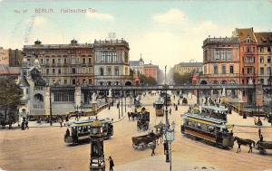 BR95590 berlin hallesches tor tramway tram chariot germany