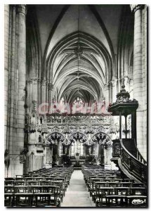 Modern Postcard Troyes Aube Interior of the Church of the Madeleine