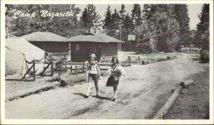 Woodgate NY Camp Nazareth Postcard