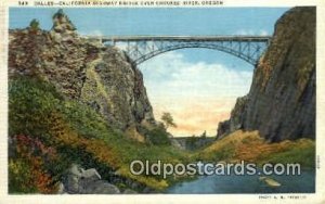 CA Highway Bridge - Crooked River, Oregon