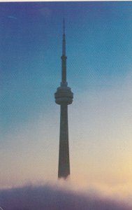 Toronto's CN Tower 1985 Card sent from Toronto to Montreal Canada