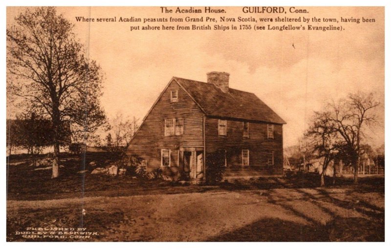 Connecticut Guilford ,   the Acadian House