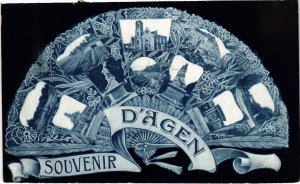 CPA Souvenir d'AGEN Lot et Garonne (100119)