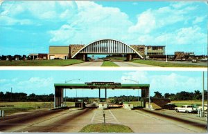 Will Rogers Turnpike Tulsa Oklahoma Glass House Restaurant Postcard