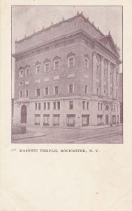 Masonic Temple - Rochester, New York - UDB