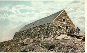 Vintage Postcard Tip Top House Summit Mt. Washington White Mts. New Hampshire NH