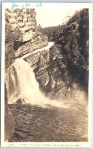 M-94403 Cameron Falls Waterton Lakes National Park Alberta Canada