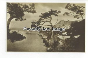 tq0978 - Early View of the Imperial Hotel, taken from the Shore - postcard