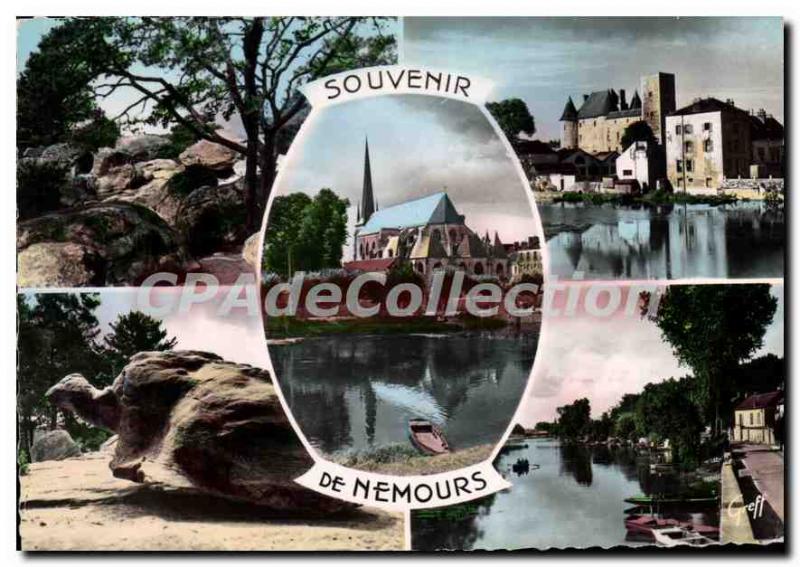 Postcard Modern Nemours Remembrance