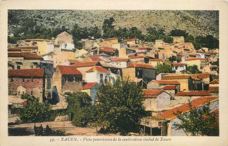 Xauen panorama Morocco 