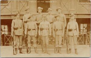 'The Worms' Winners of the Bushby Cup Gosport UK c1906 Real Photo Postcard E56