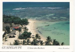 BF28161 l anse des rochers   guadeloupe  caribbean islands  front/back image