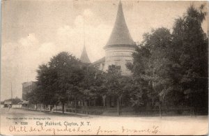 Postcard NY Jefferson County Clayton The Hubbard House Rotograph UDB ~19105 K20