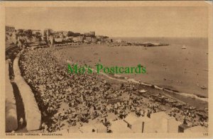 Kent Postcard - Sands and Harbour, Broadstairs  RS28837