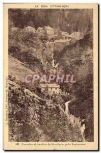 Pres Septmoncel - Cascades Mills Montepile - Old Postcard