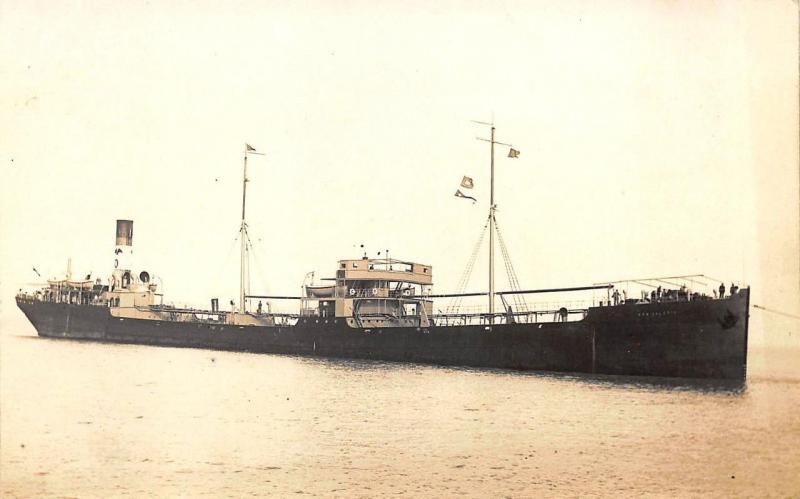 Steamship San Valerio RPPC Postcard