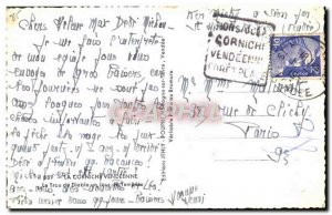 Postcard Modern Corniche vendeenne Devil hole one day storm