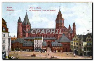 Old Postcard Mainz Mainz Dom u Markt