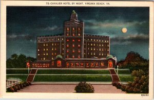 Postcard HOTEL SCENE Virginia Beach Virginia VA AK4778