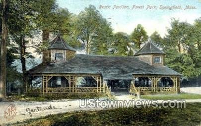 Rustic Pavilion, Forest Park - Springfield, Massachusetts MA