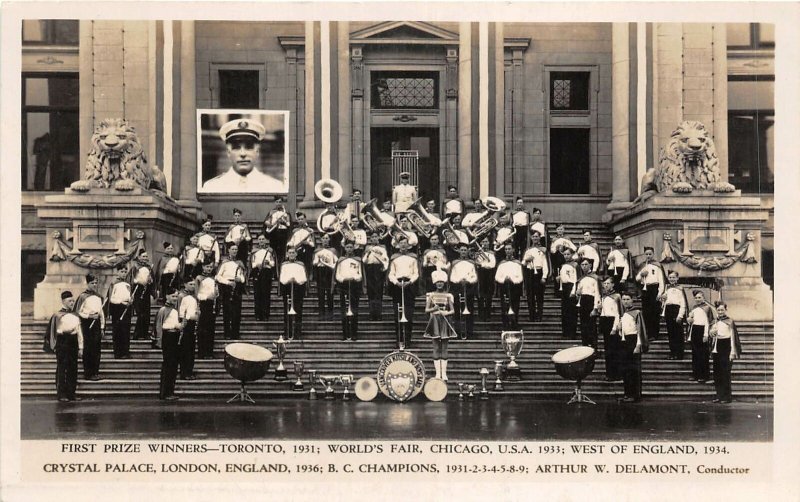 Lot222 vancouver kitsilano boys band uk music band arthur w delamont real photo 