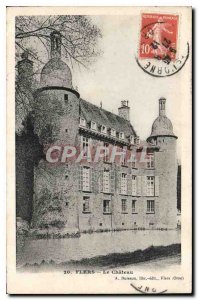Old Postcard Flers Chateau