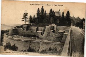 CPA DOMFRONT - Les ruines du vieux chateau (195404)