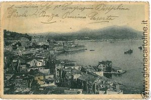 03837 VINTAGE POSTCARD: LATIN - GAETA: PANORAMA-