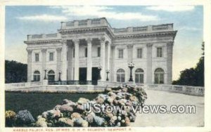 Marble House, Residence of Mrs. OHP Belmont - Newport, Rhode Island