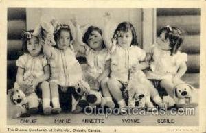 Dionne Quintuplets Postcard Postcards  